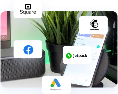 Bilder von möglichen Erweiterungen für den Browser